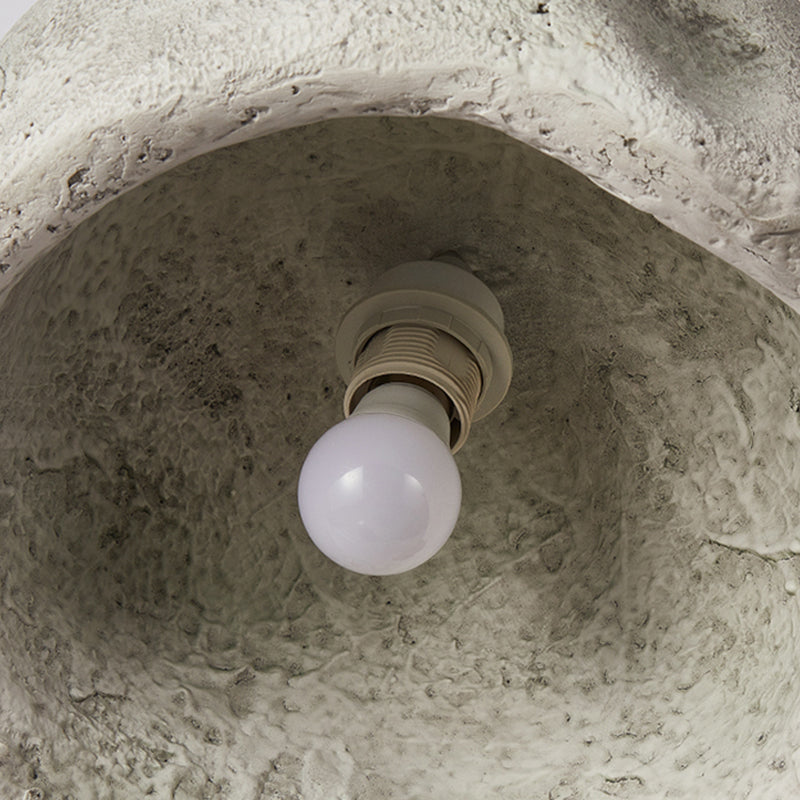 Plastic Bowl Shade Hanging Lights Modern Style 1 Head Hanging Mount Montage voor restaurant