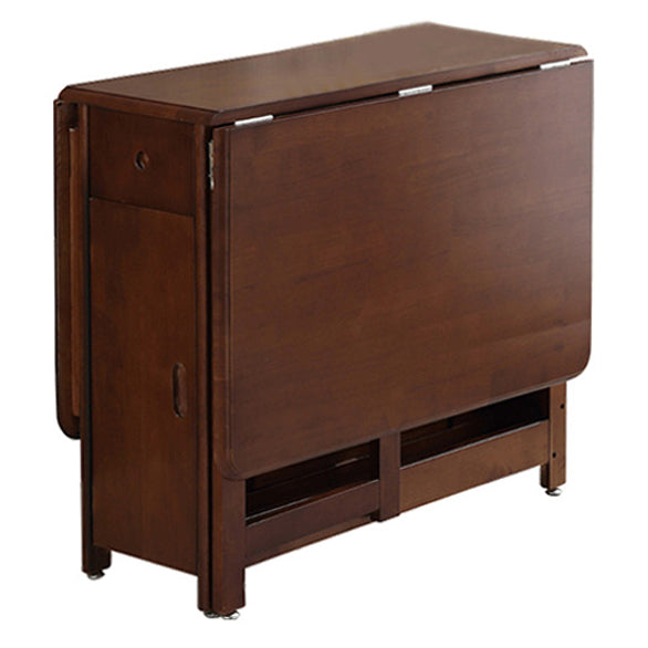 Mid-Century Modern Dining Table Solid Wood Table with Solid Wood Base(only table)