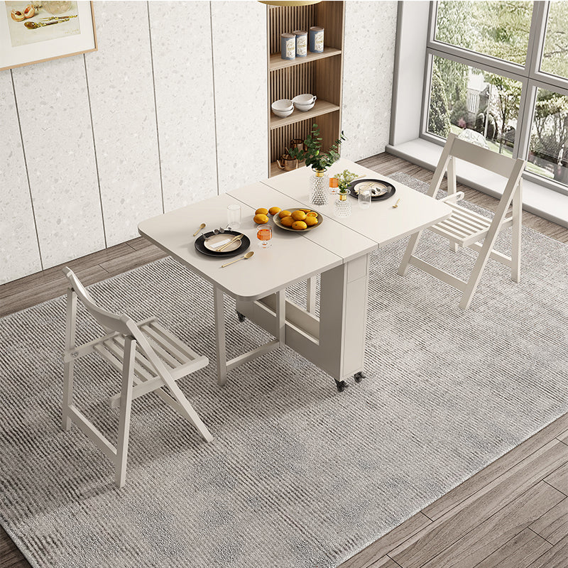 Mid-Century Modern Dining Table Pedestal Base Table for Dining Room,47.2"L x 37.5"L x 28.9"H
