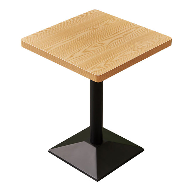 Industrial Dining Room Table Home Kitchen Dinner Furniture with Metal Base