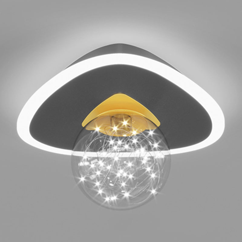 Moderne Deckenleuchte mit 2 Lichtern, LED-Deckenleuchte für die Deckenmontage