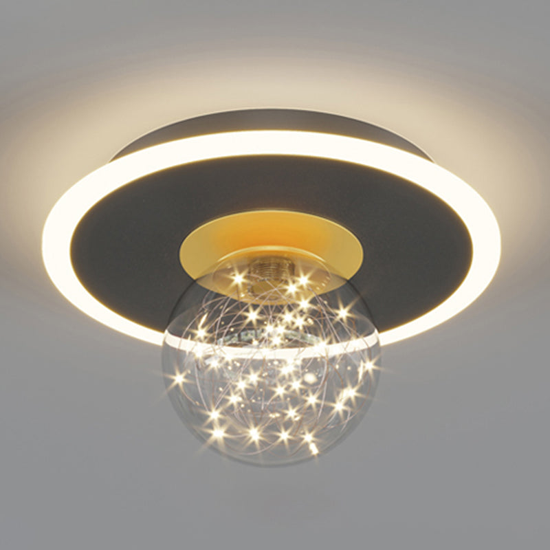 Modern Flush Ceiling Lighting 2 Lights LED Flush Mount Ceiling Light Fixtures