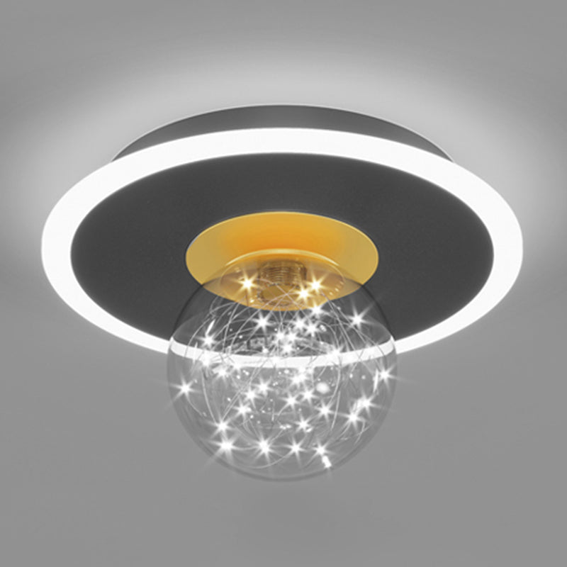 Moderne Deckenleuchte mit 2 Lichtern, LED-Deckenleuchte für die Deckenmontage