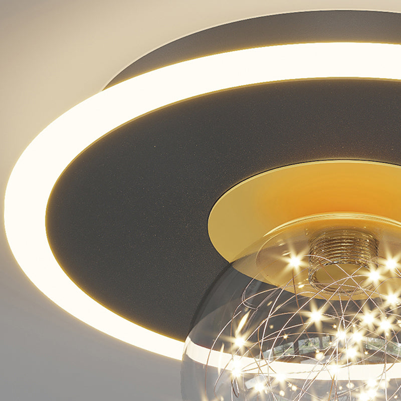 Modern Flush Ceiling Lighting 2 Lights LED Flush Mount Ceiling Light Fixtures