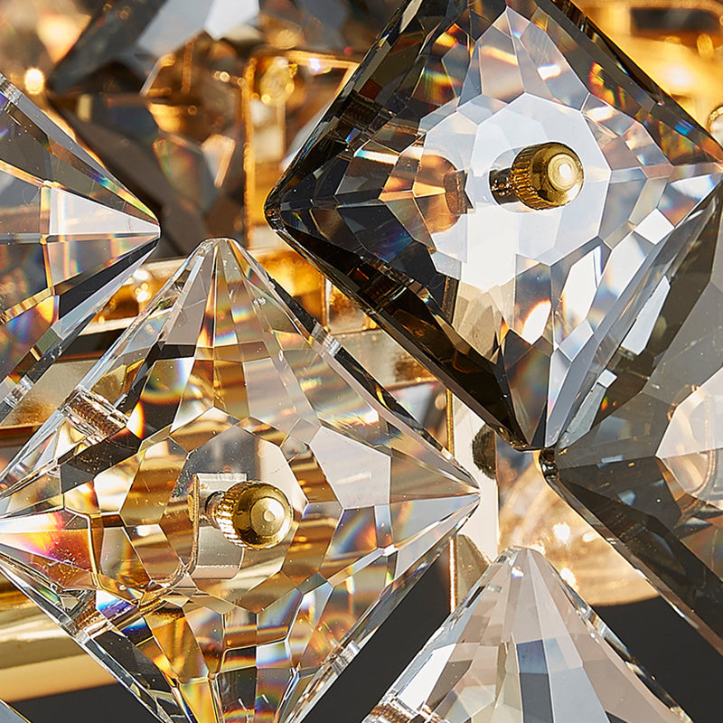 Modern Dining Pendant Lamp Fixture Kitchen Dining Room Crystal Hanging Lamp