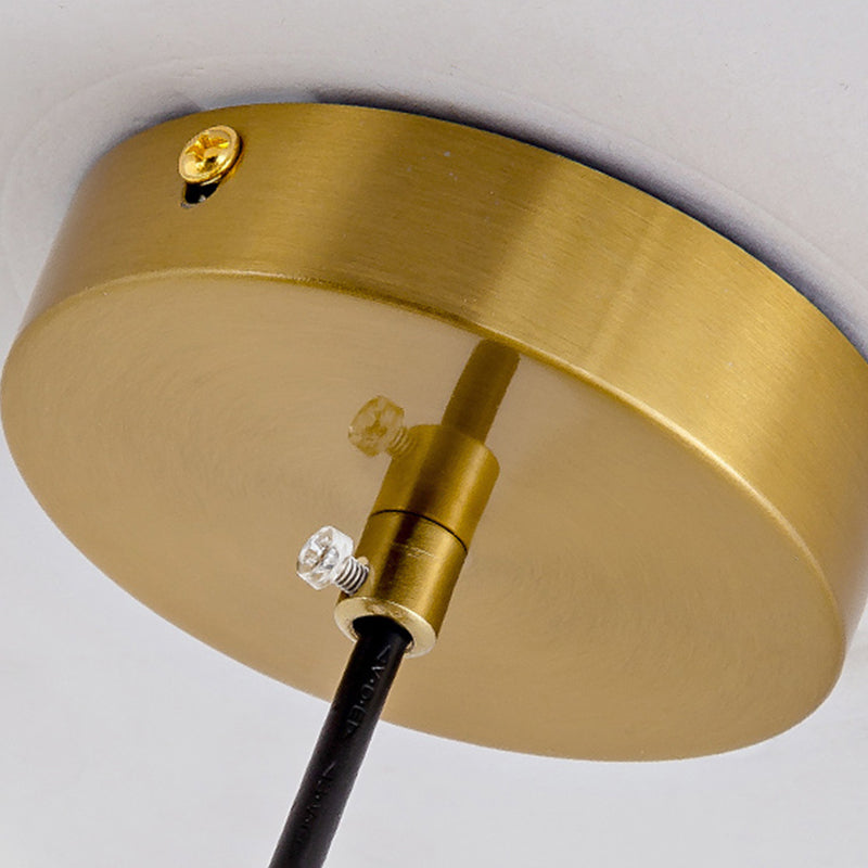 Modern Style Dining Pendant Lamp Kitchen Dining Room Glass Shade Hanging Light Fixture