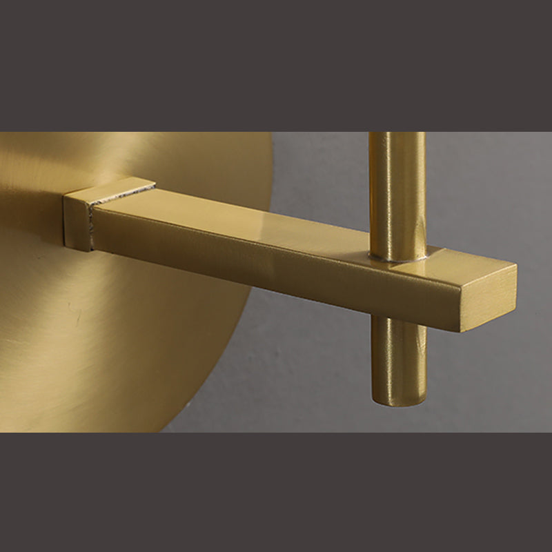 Luz de pared de cristal moderna Luz creativa de pared creativa para sala de estar de dormitorio de hotel