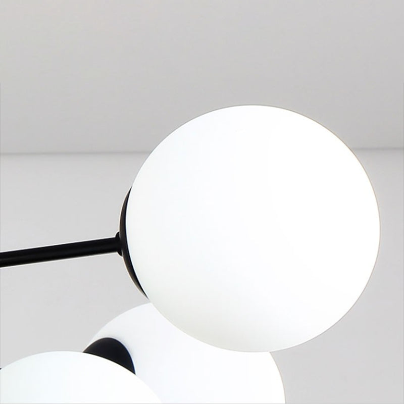 Globe kroonluchter verlichtingsarmaturen moderne multi-head suspensie hanger lampen