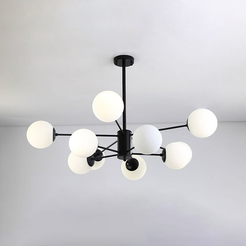 Globe kroonluchter verlichtingsarmaturen moderne multi-head suspensie hanger lampen