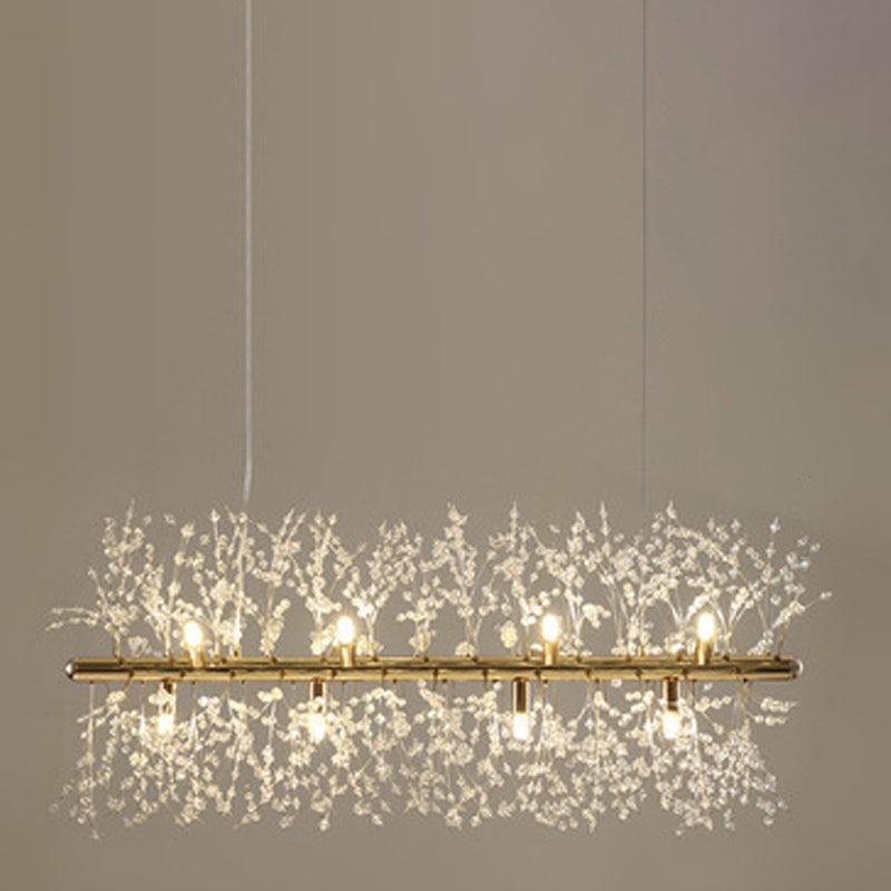 Modern Dandelion Chandelier Light Fixtures Multi-Head Suspension Pendant Lamps
