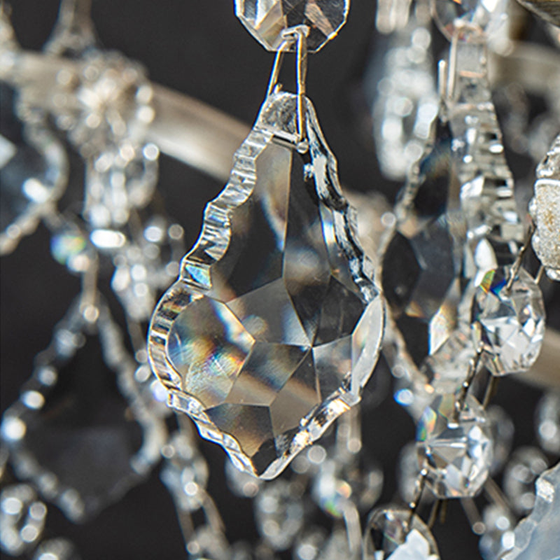 Luminaires de lustre en métal de style américain