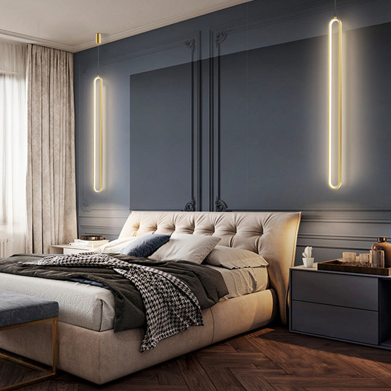 Enkele lichte ophanging hanger eigentijdse hangende hanglampen voor slaapkamer