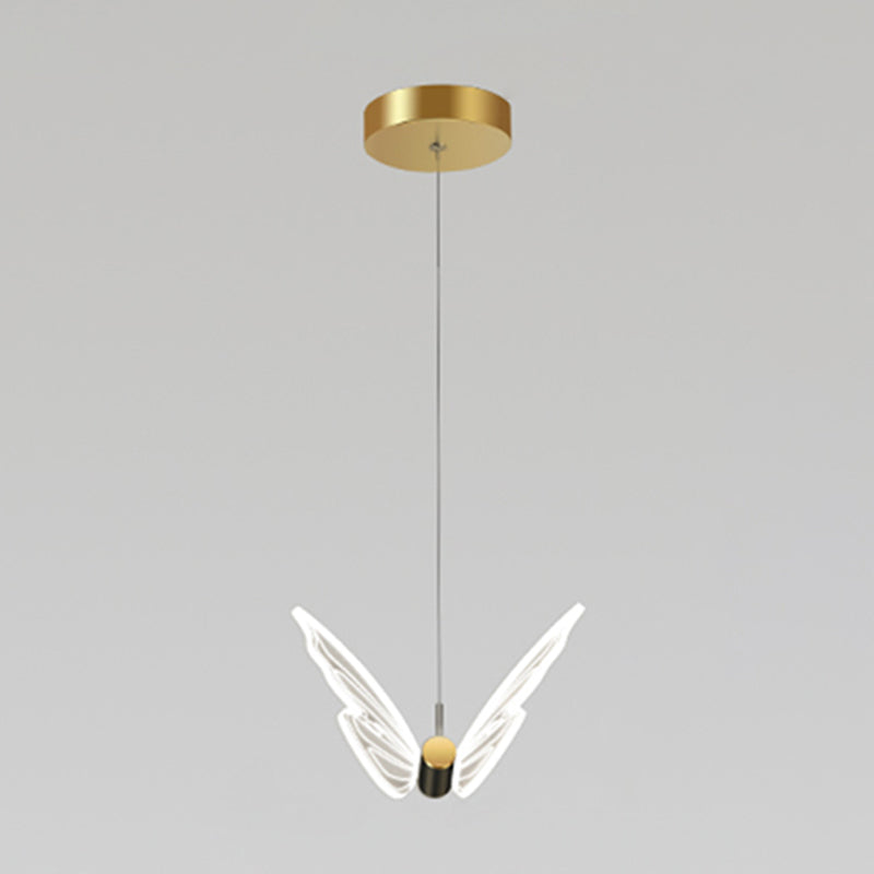 Vlindervormige suspensie hanger eigentijdse hangende hanglampen voor slaapkamer