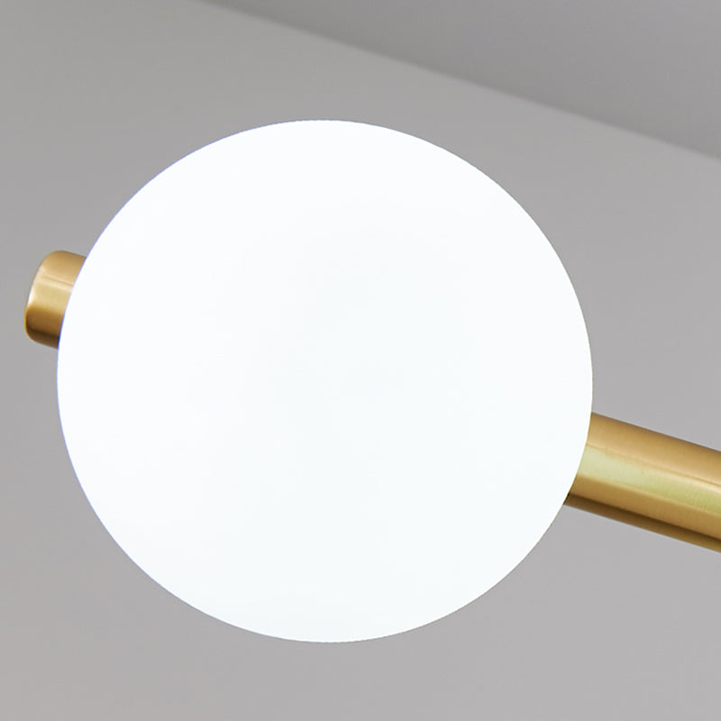 Modern Ball Pendant Lighting Glass Island Lamp for Dining Room