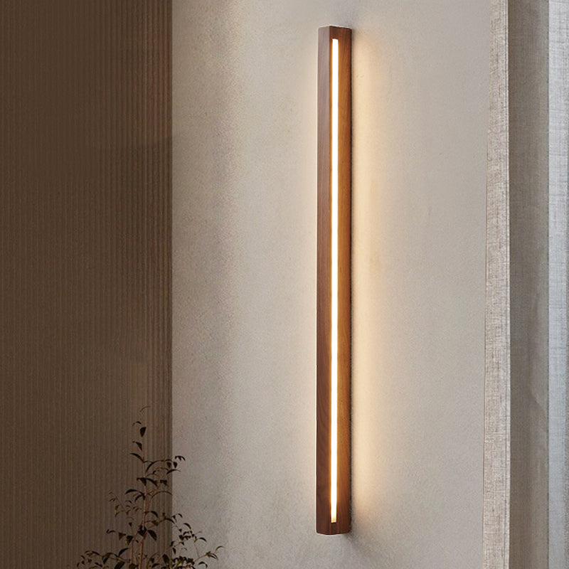 Lámparas de pared lineales contemporáneas de metal 2 luces lámpara de montaje de pared
