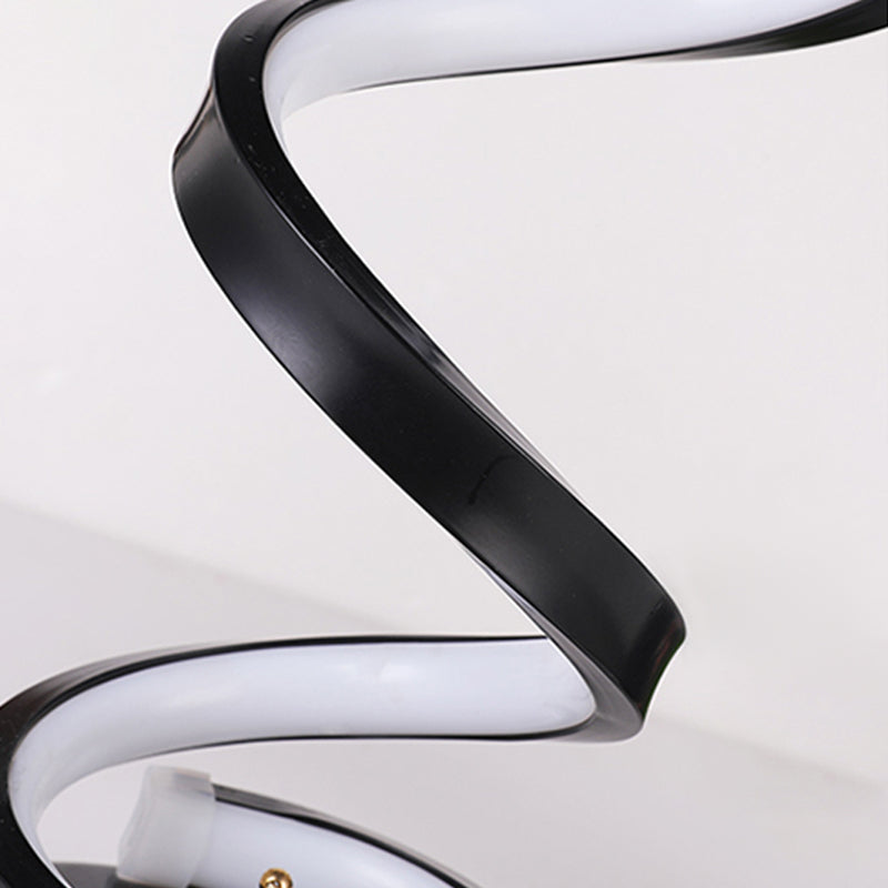 Linear Nightstand Lamp Contemporary Metal Nightstand Lamps for Bedroom and Club