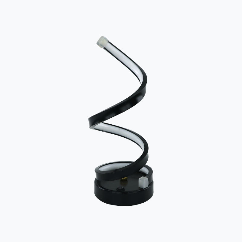 Linear Nightstand Lamp Contemporary Metal Nightstand Lamps for Bedroom and Club