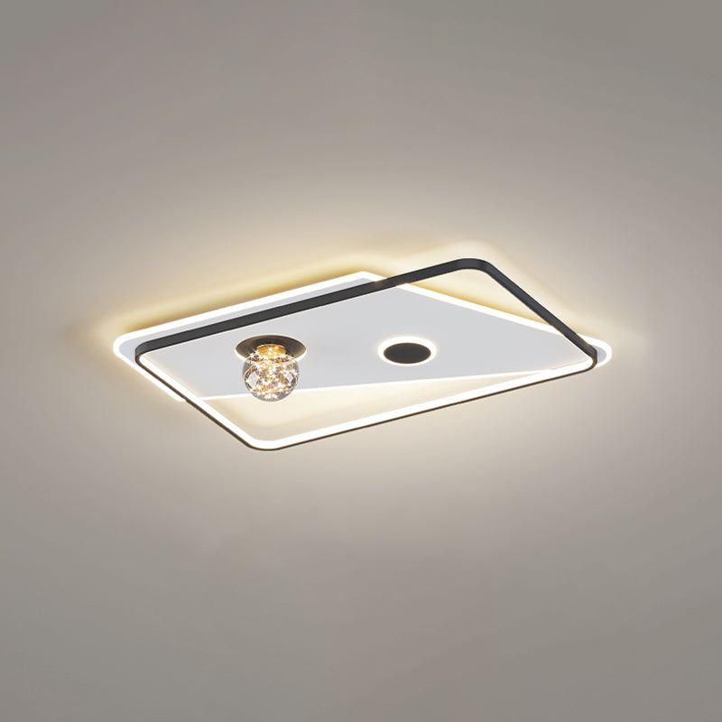 Gypsophila moderne plafondverlichting Metalen LED-plafondverlichtingsarmaturen voor inbouw