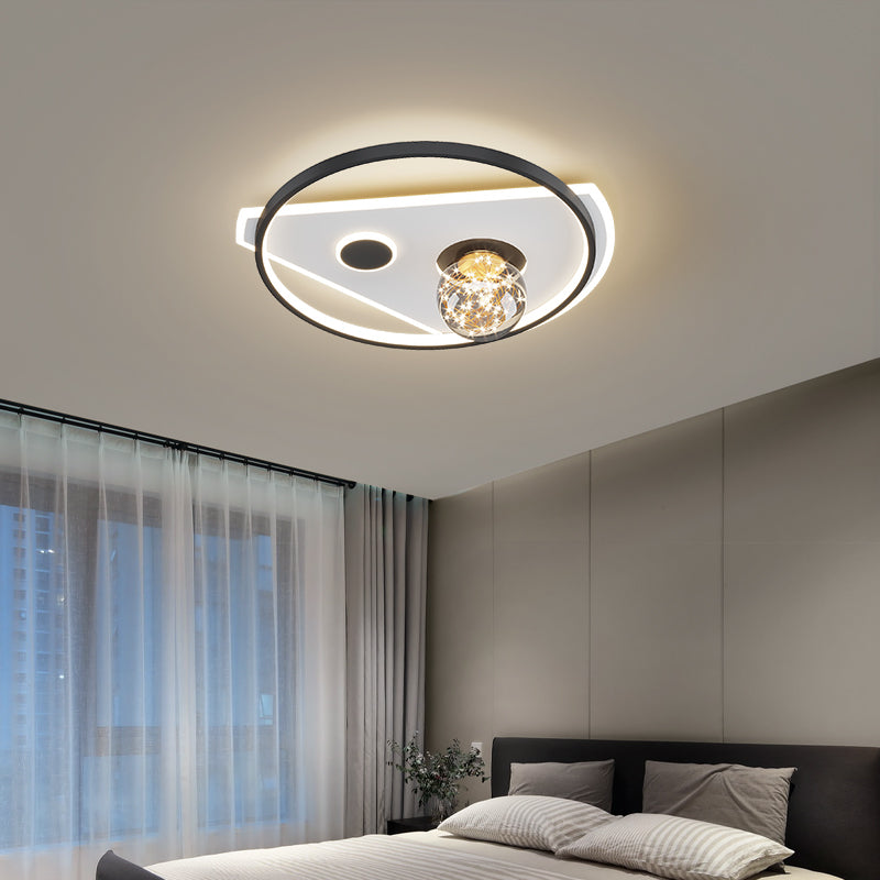 Gypsophila moderne plafondverlichting Metalen LED-plafondverlichtingsarmaturen voor inbouw