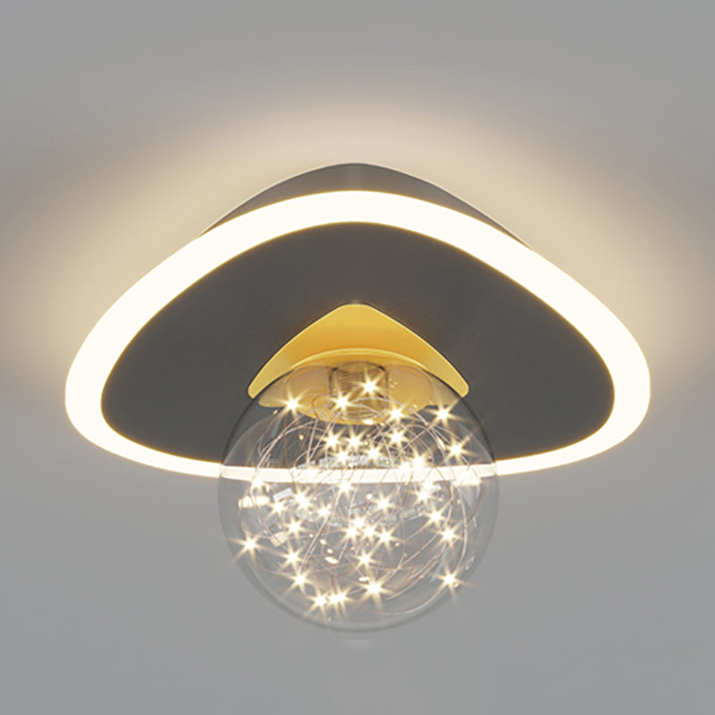 Lampe encastrée moderne à 2 têtes, plafonnier LED Gypsophila pour chambre à coucher