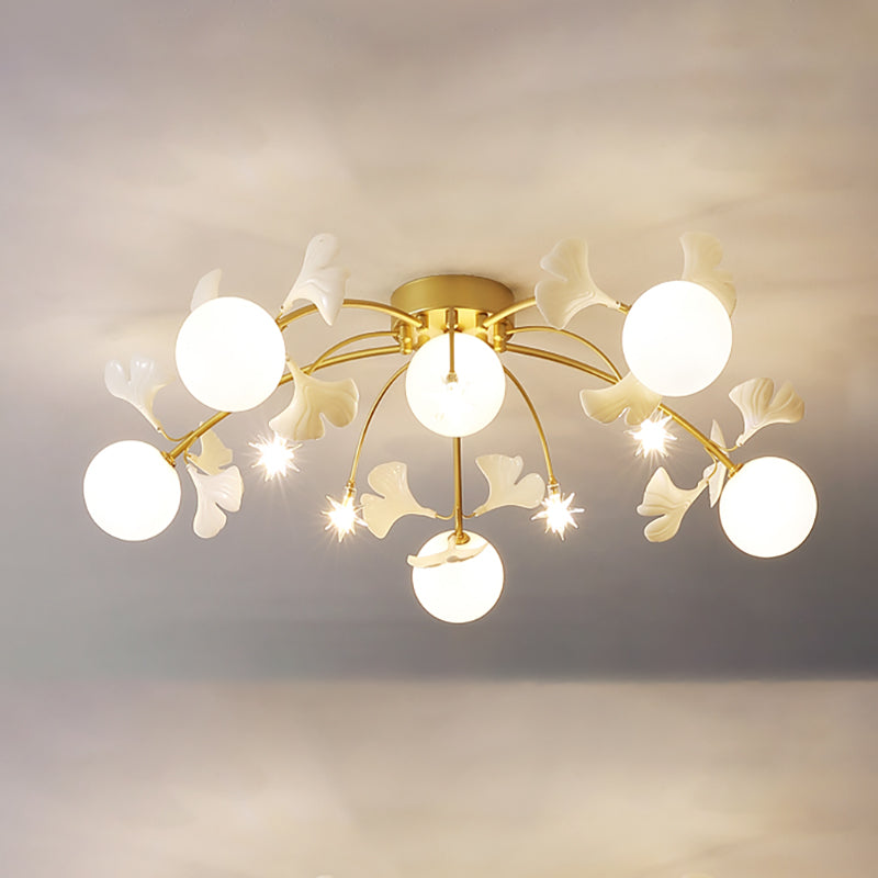 Starburst LED Ceiling Light Modern Style Flush Mount Light for Bedroom Drawing Room