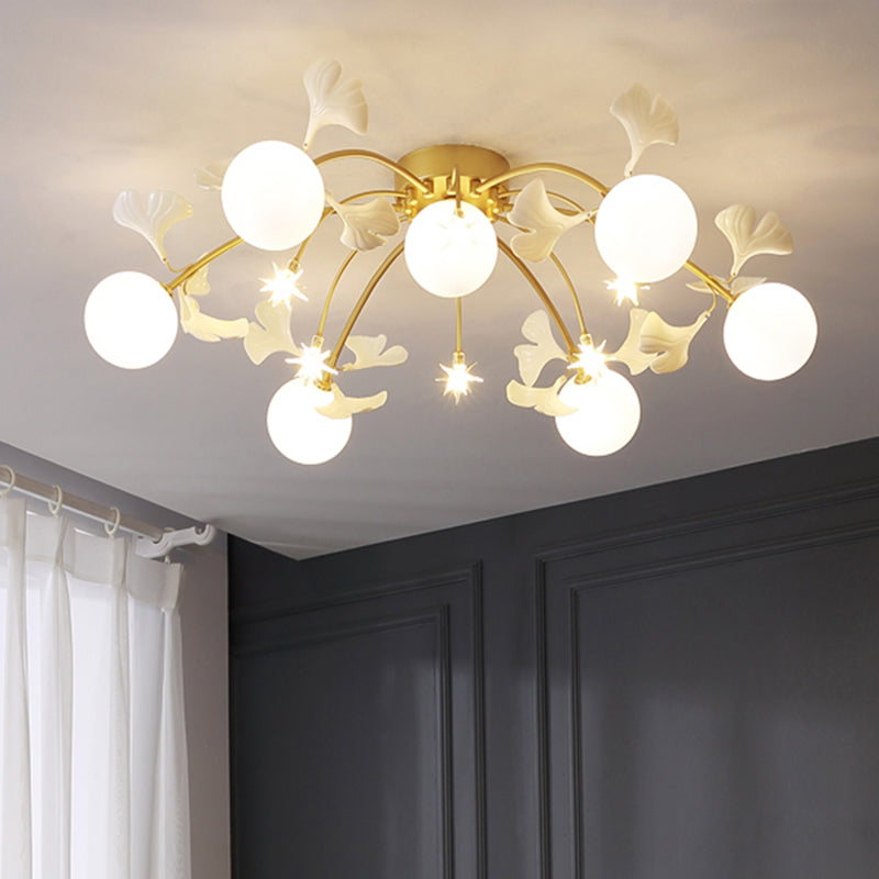 Starburst LED Ceiling Light Modern Style Flush Mount Light for Bedroom Drawing Room