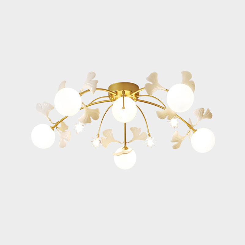 Starburst LED Ceiling Light Modern Style Flush Mount Light for Bedroom Drawing Room