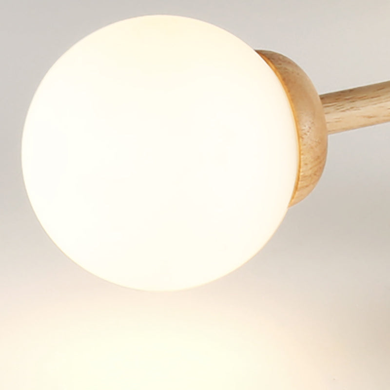 Spoetnik-plafondlamp Glazen kap Inbouwlamp voor kledingwinkel