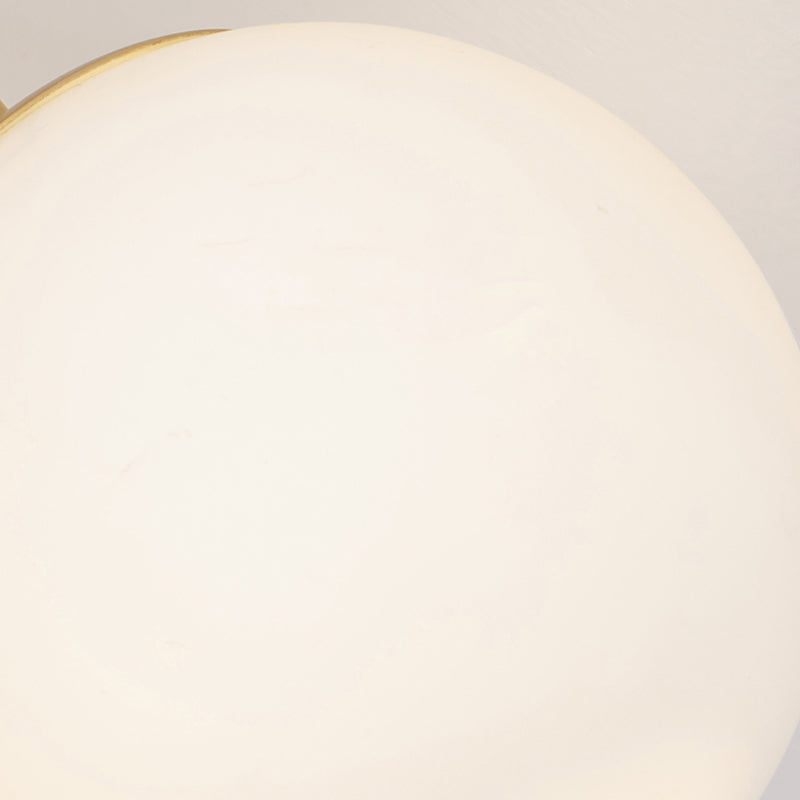 Modern Sputnik Ceiling Light Glass Shade Flush Mount Light for Drawing Room Living Room