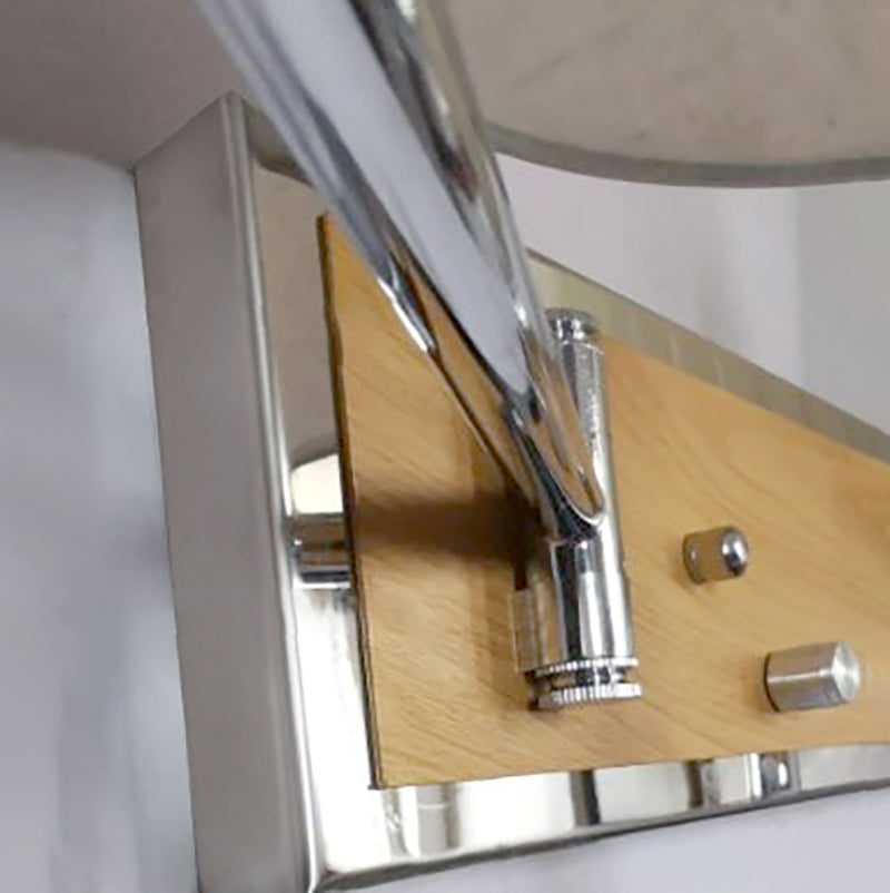 Modern Adjustable Wall Sconce Two Head Metal Wall Mounted Light Fixture for Living Room