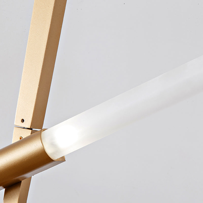 Radiation Chandelier Light Fixtures Modern Multi-Head Suspension Pendant Lamps for Living Room