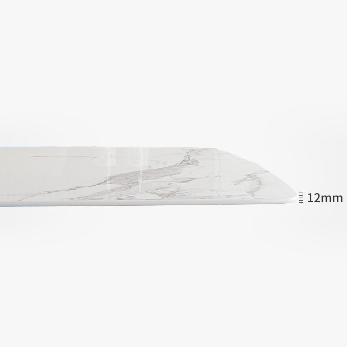Mesa de comedor rectangular de estilo tradicional de lujo para el hogar
