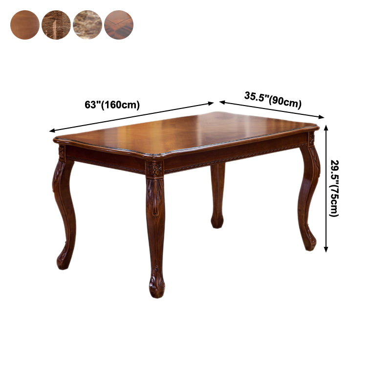 Rectangle Dining Room Collection 4-foot Home Furniture for Dining Room