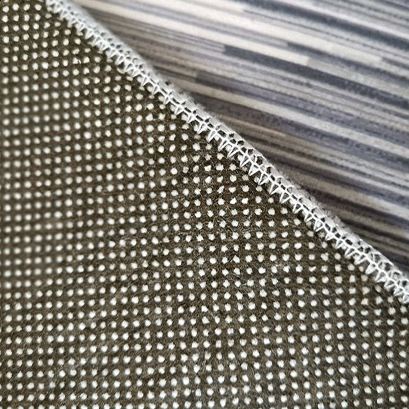 Luxury Washable Carpet Funky Contrast Panel Area Rug Polyester Non-Slip Carpet for Home Decor