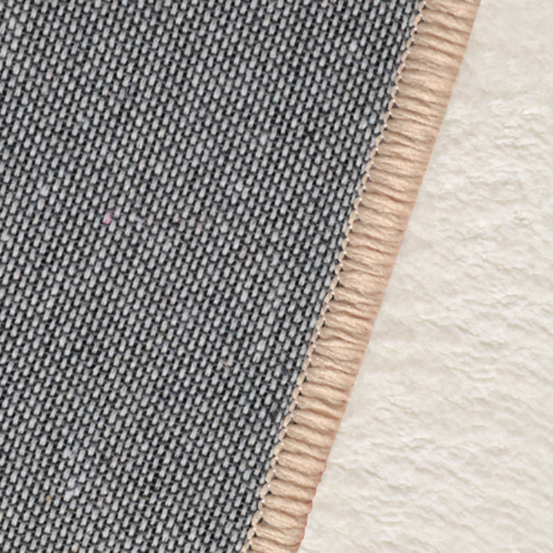 Fancy Grau Area Teppich Geometrisches Muster Polyesterbereich Teppich nicht rutscher Backing Teppich für Wohnkultur