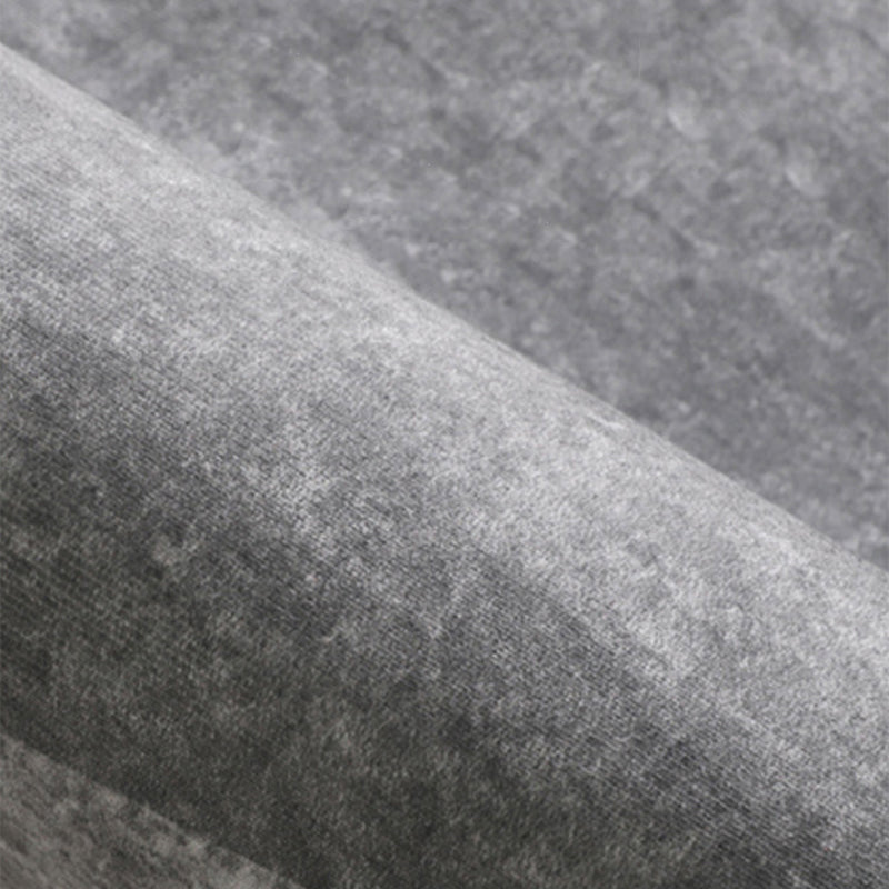 Modern Geometric Pattern Rug Grey Polyester Area Rug Non-Slip Backing Area Carpet for Living Room