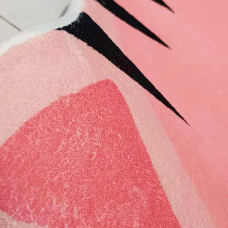 Minimalist Carpet Animals Printed Area Rug Stain Resistant Polyester Rug for Living Room