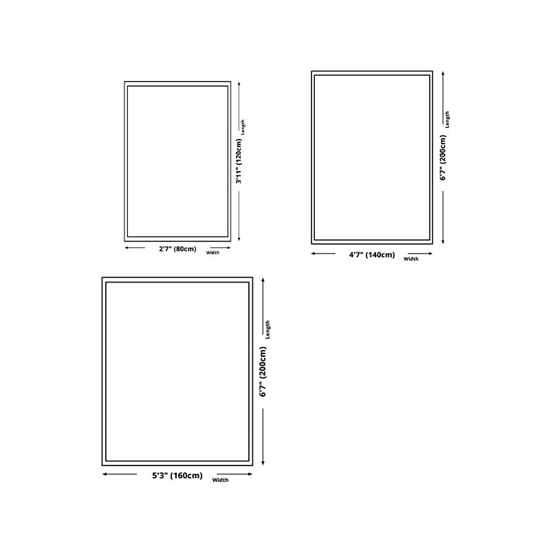 Moderner Wohnzimmer Teppich Streifenmuster Polyester Fläche Teppich nicht rutschfestem Hintergrund Teppich
