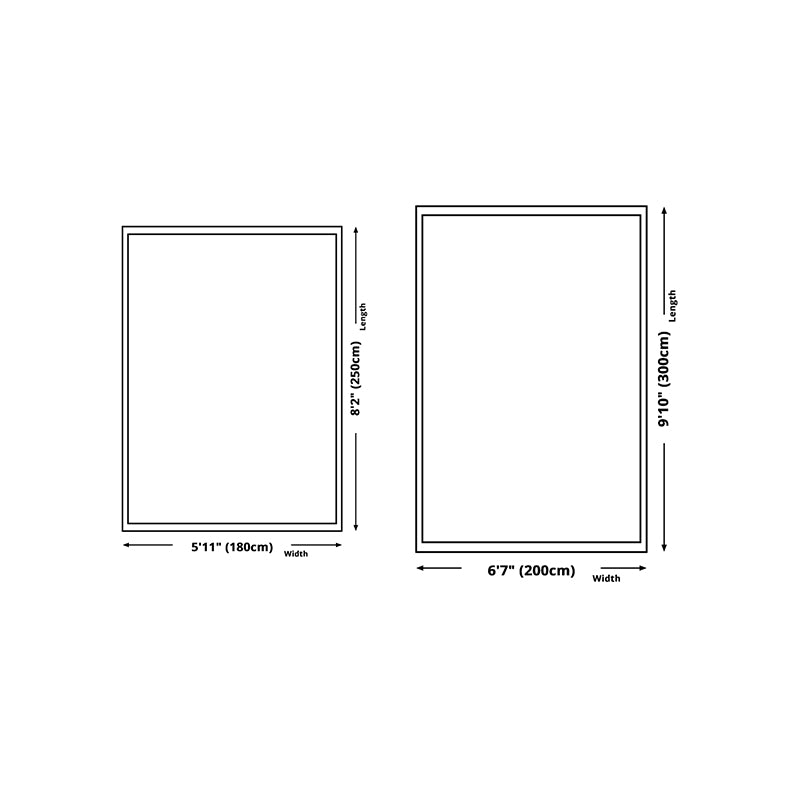 Industrial Grey Tone Area Teppich Aquarell Teppich-Polyester-Innenteppich mit Rutschtraining