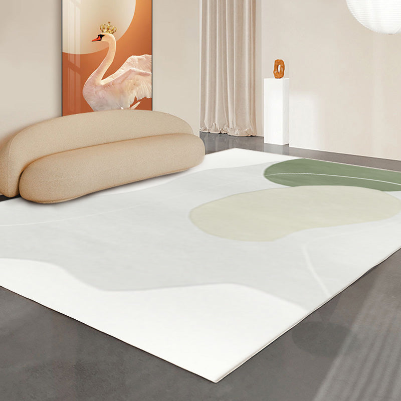 Leisure Carpet Funky Contrast Panel Area Rug Polyester Living Room Carpet with Non-Slip Backing