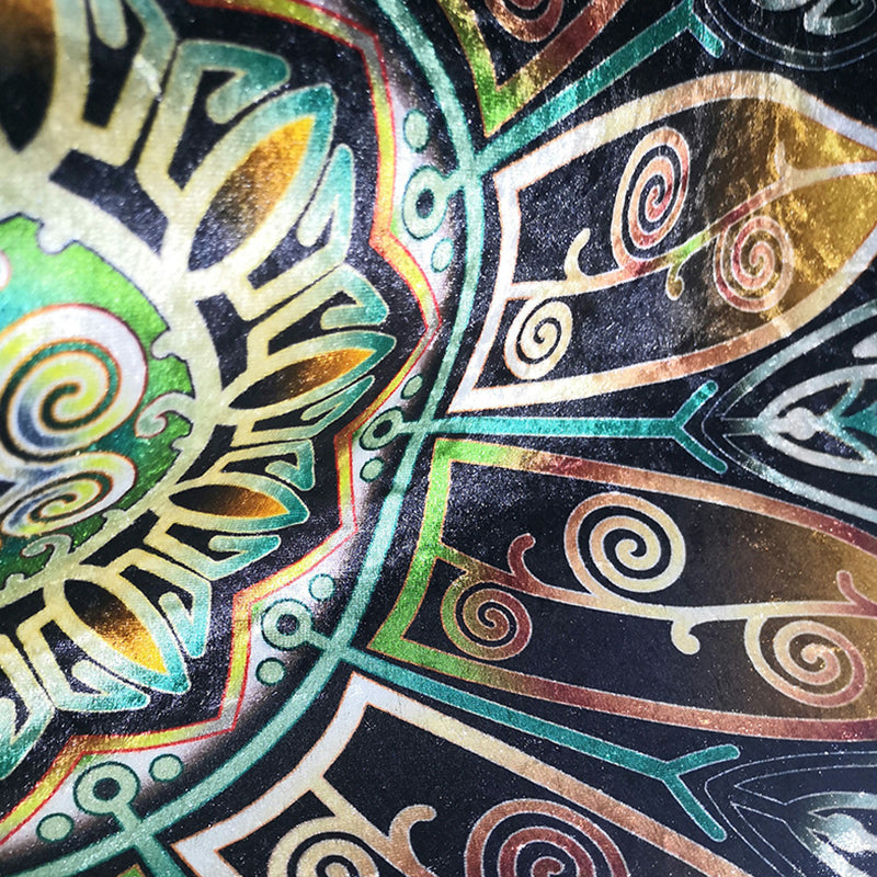 Black Modern Area Rug Polyester Flower Pattern Area Carpet Stain Resistant Rug for Home Decor