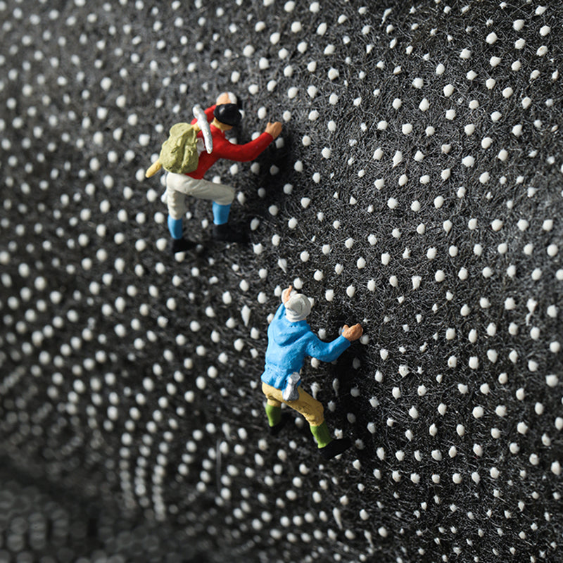 Blue Modern Carpet Tie-Dye Pattern Polyester Area Rug Non-Slip Backing Rug for Living Room