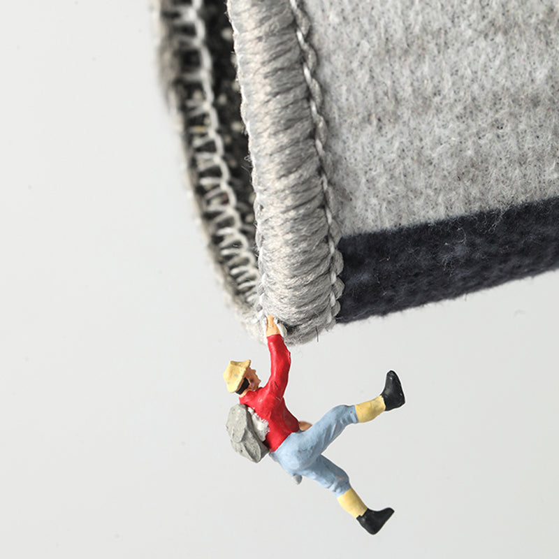 Modern Living Room Area Rug Brown Color Block Area Carpet Polyester Anti-Slip Area Rug