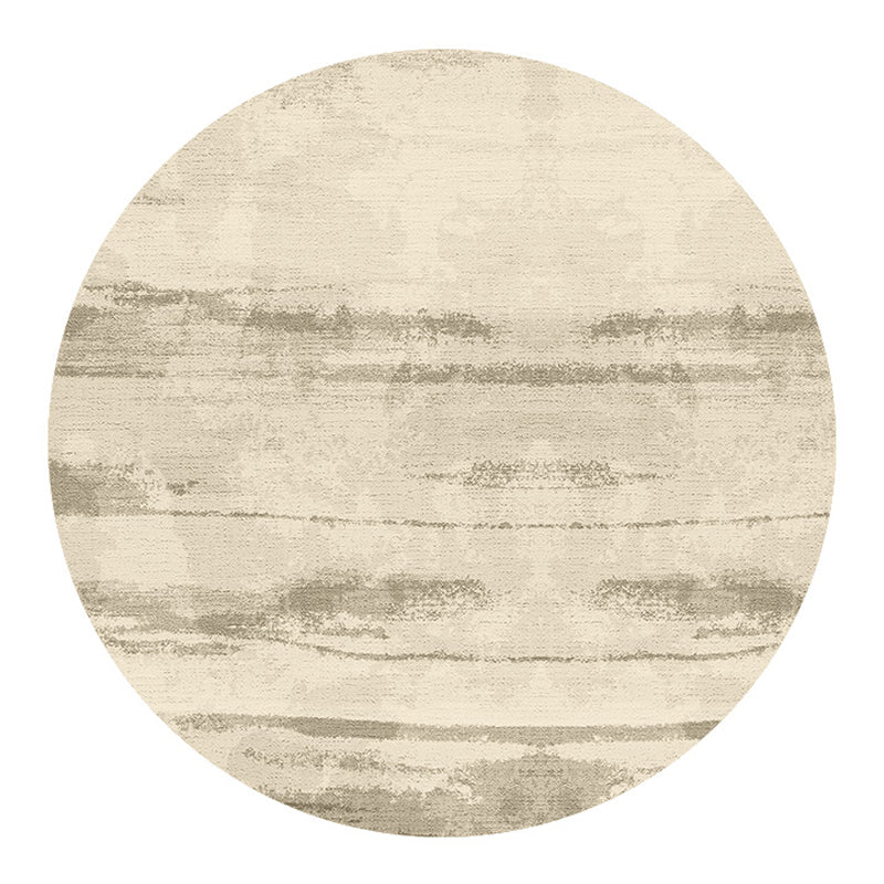 Area di colore a contrasto moderno tappeto tappeto in poliestere marrone tappeto anti-slip wasy care tappeto per soggiorno