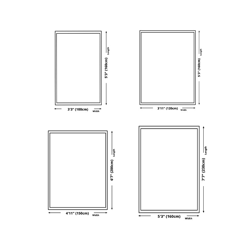 Alfombra de área en negrita alfombra de estampado de estampado moderno alfombra interior lavable de poliéster con respaldo sin deslizamiento