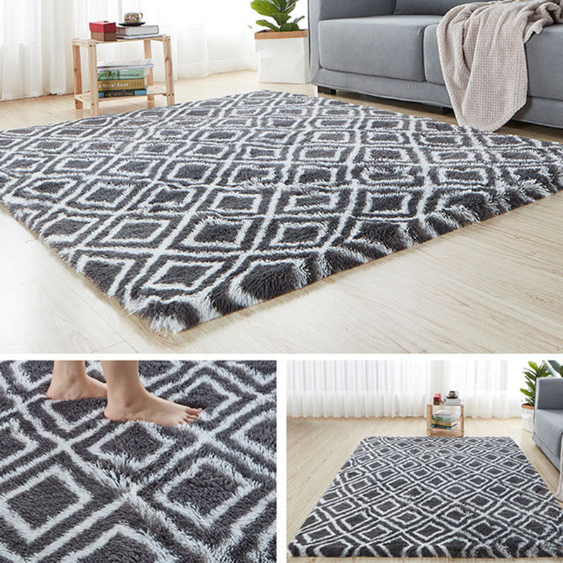 Elish tappeto geometrico del tappeto geometrico tappeto resistente alle macchie per il soggiorno