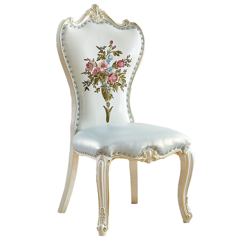 Chaises latérales de style victorien chaise latéral sans bras pour usage à domicile
