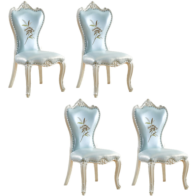 Chaises latérales de style victorien chaise latéral sans bras pour usage à domicile
