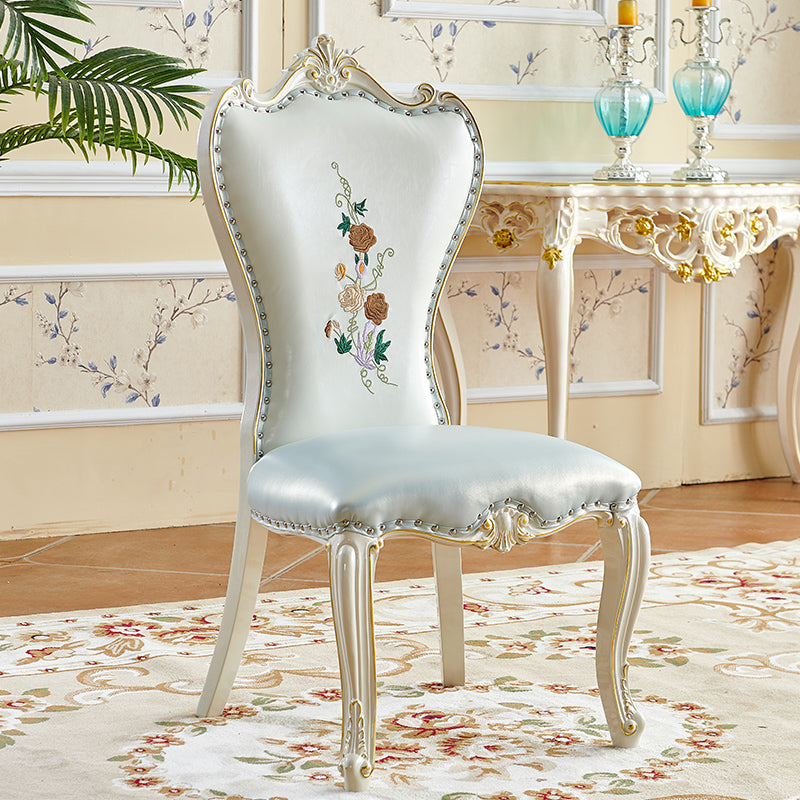 Chaises latérales de style victorien chaise latéral sans bras pour usage à domicile