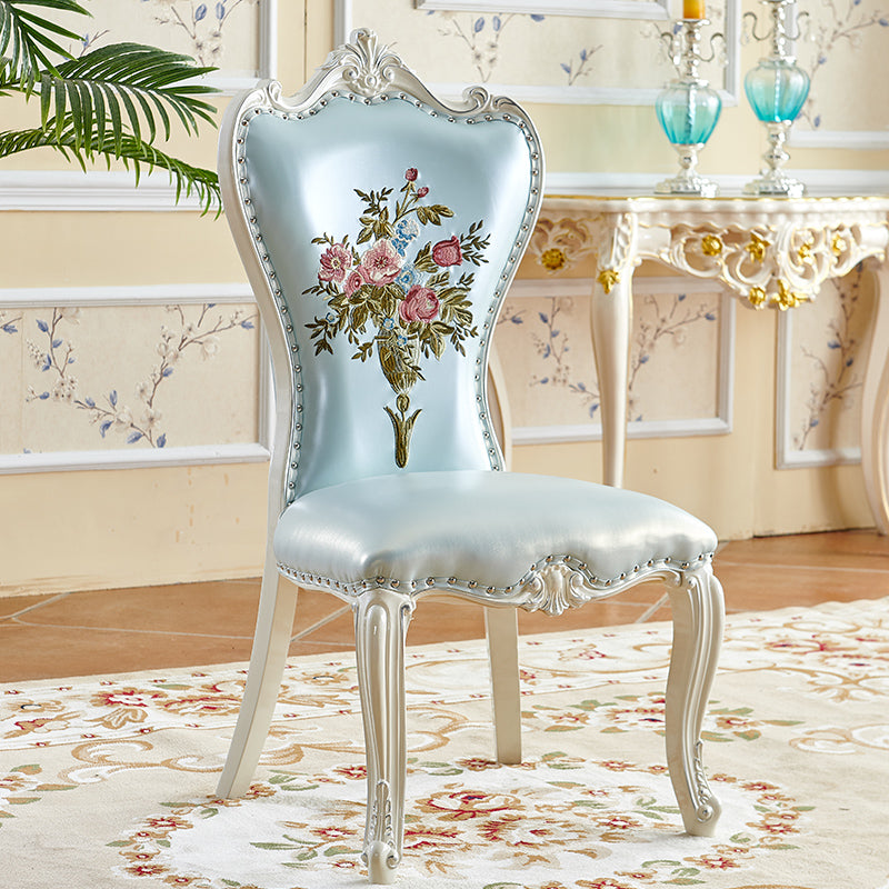 Chaises latérales de style victorien chaise latéral sans bras pour usage à domicile